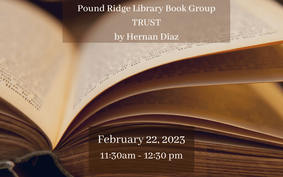 _Pound Ridge Library Book Group Trust Sol