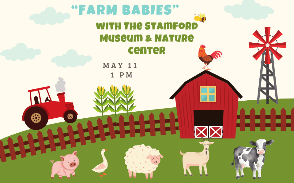 “Farm Babies” with The Stamford Museum & Nature Center May 11 Slider (960 x 600 px)