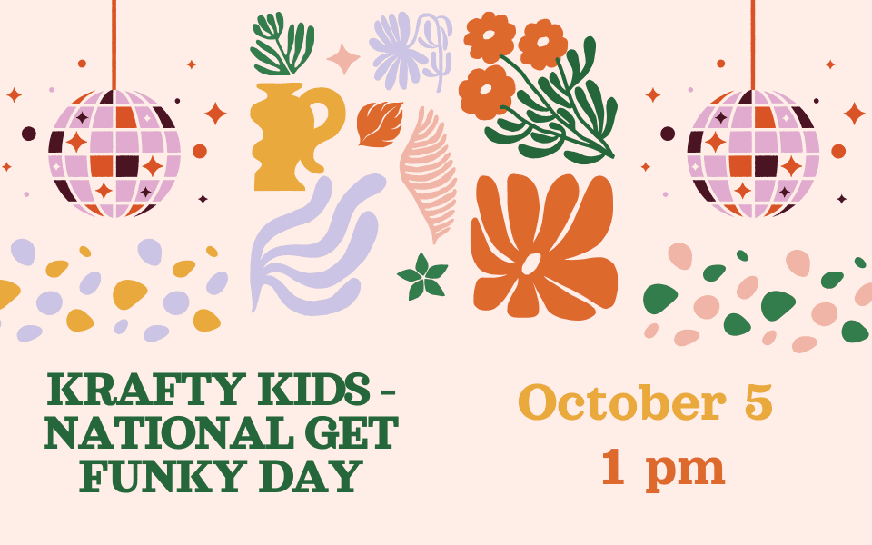 Krafty Kids – National Get Funky Day slider (960 x 600 px)