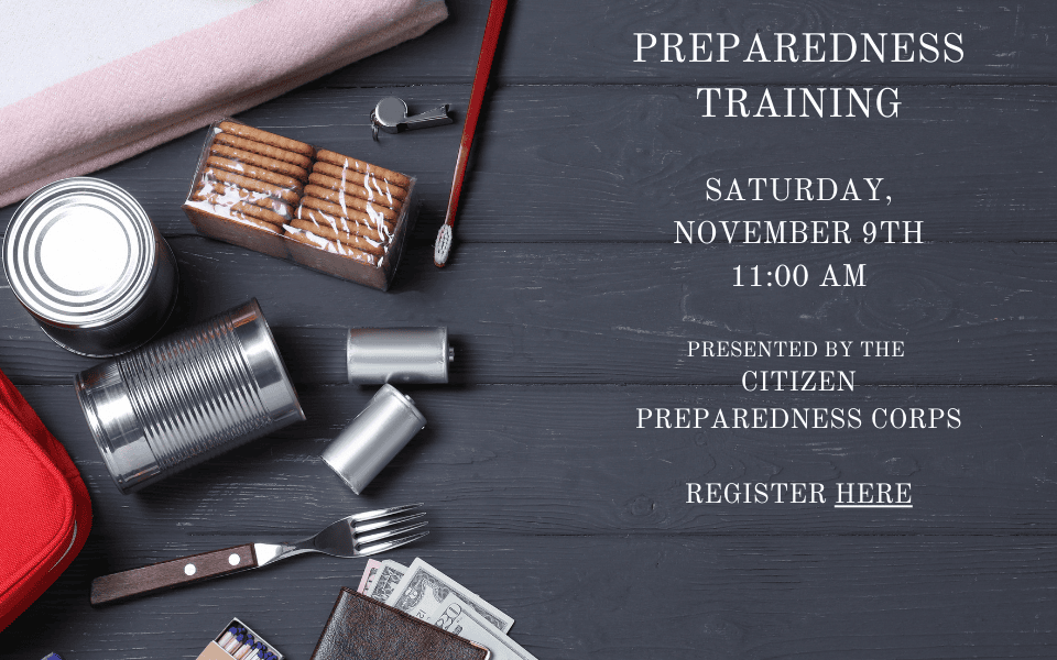 Preparedness Training November 9 (960 x 600 px)