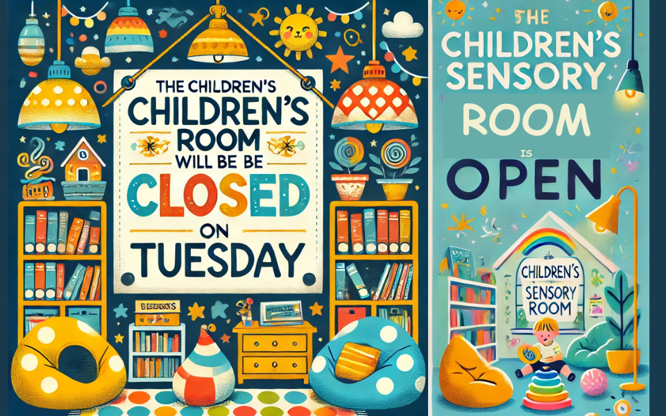 Children’s Room closed Tuesday