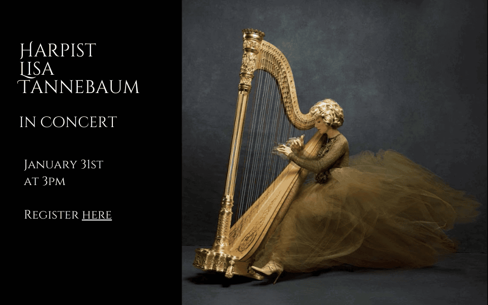 Harpist Lisa Tannebaum Jan 31 960 x 600