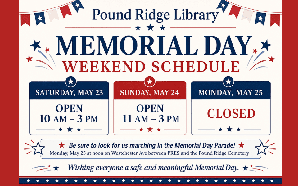 Memorial Day schedule FB 960 x 600