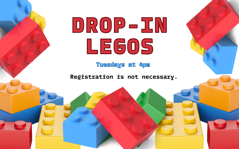 Drop-in Legos Tuesdays 960 x 600